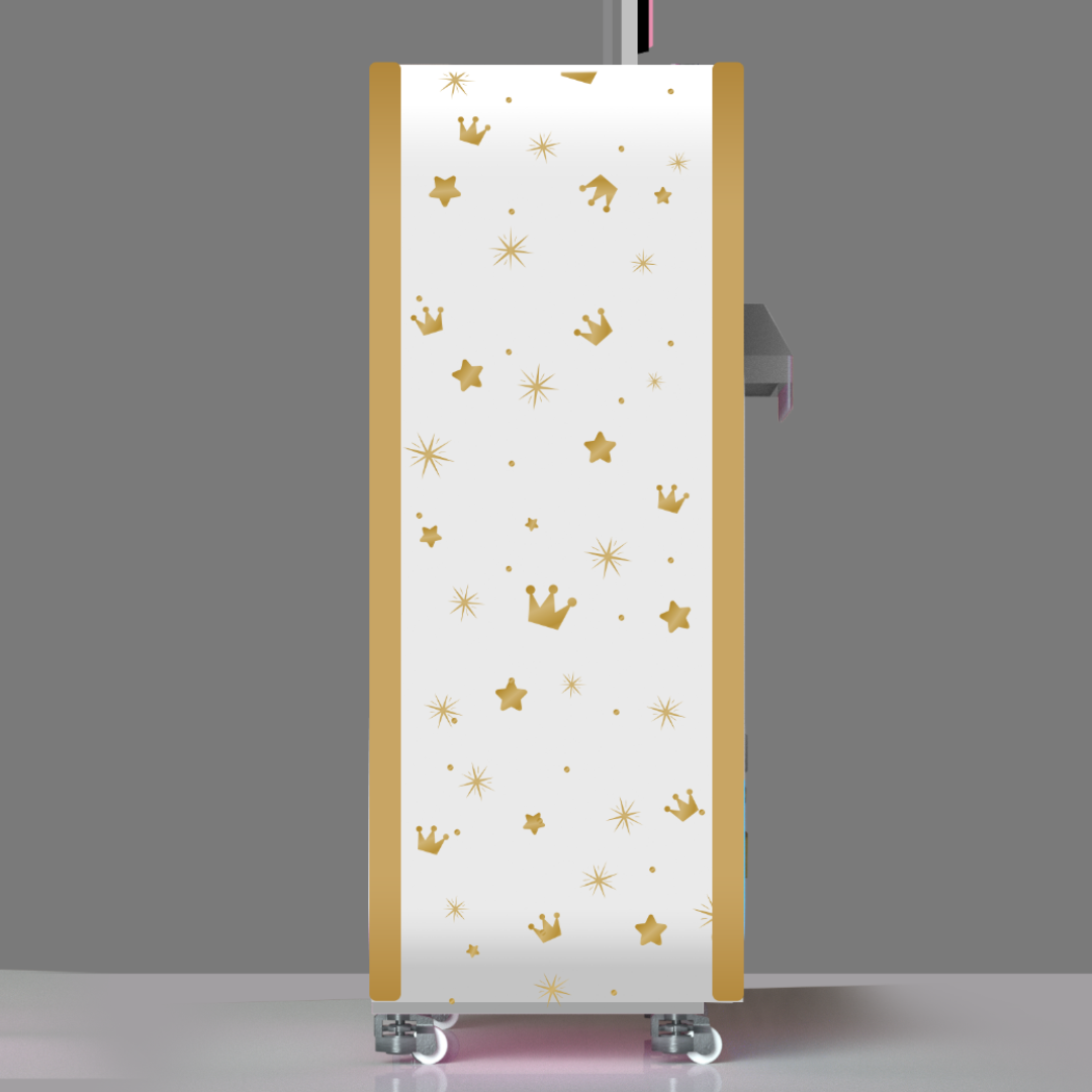 Right side view of the Magic Palace Sweets automaton